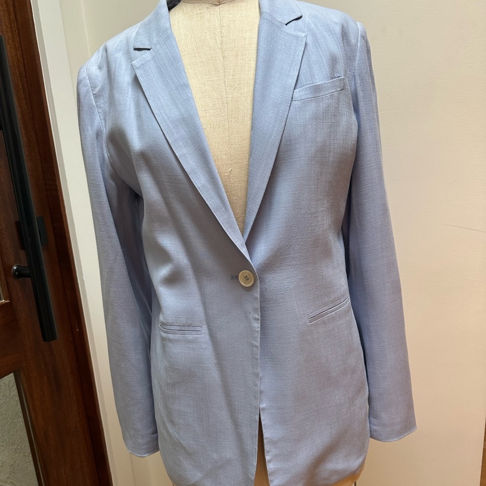 Ellsworth and Ivey Summer Weight Light Blue Blazer